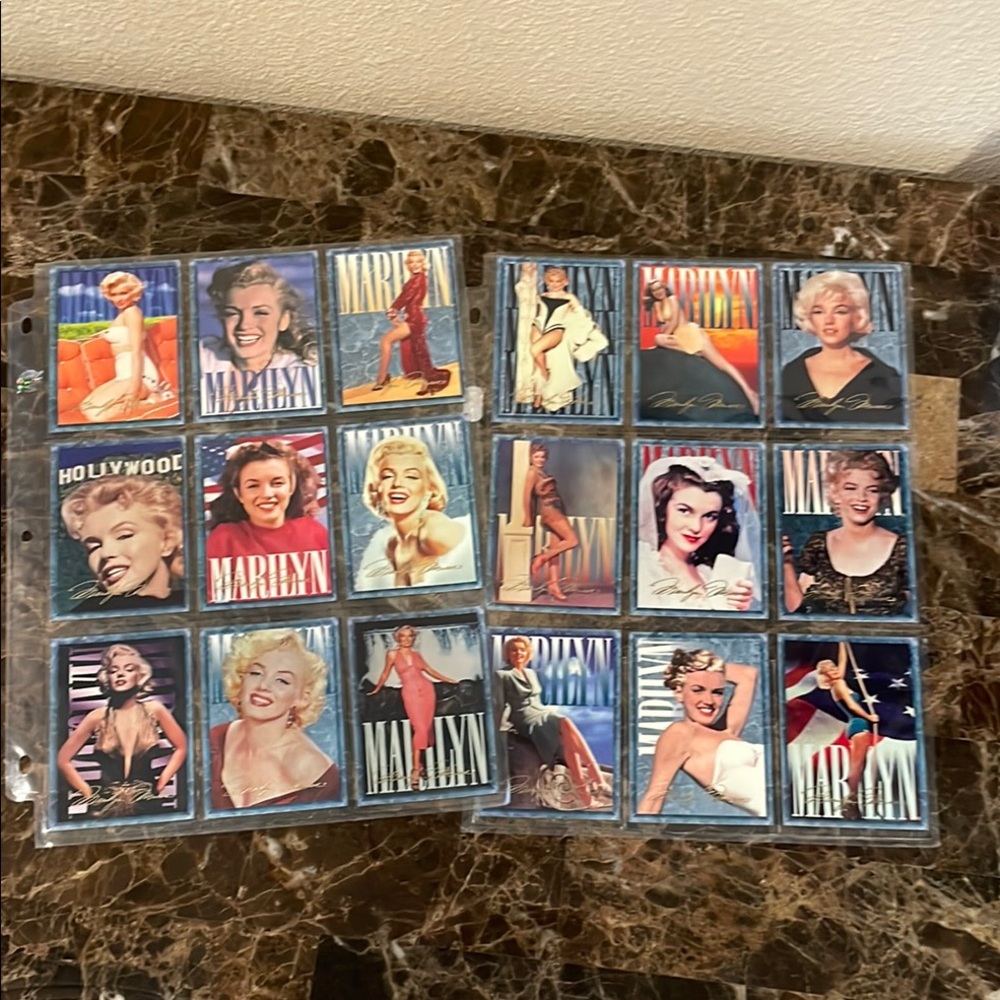 Marilyn Monroe Collectible Cards 1993